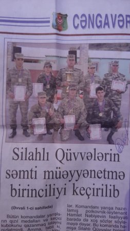 Siz də tanıyın ! Milli Ordumuzun tibb bacısı- idmançı xanım Musayeva Raifə Əjdər qızı ! Siz də tanıyın ! Milli Ordumuzun tibb bacısı- idmançı xanım Musayeva Raifə Əjdər qızı !